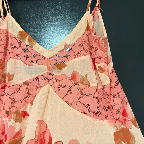 Free People Intimately Monday Morning Trapeze Floral Slip Dress - Picture 3 of 6